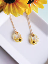 Summer Collection - Sunflower Necklace (Sunset)