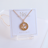 Zodiac Pendants, 16K Gold Plated