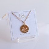 Zodiac Pendants, 16K Gold Plated